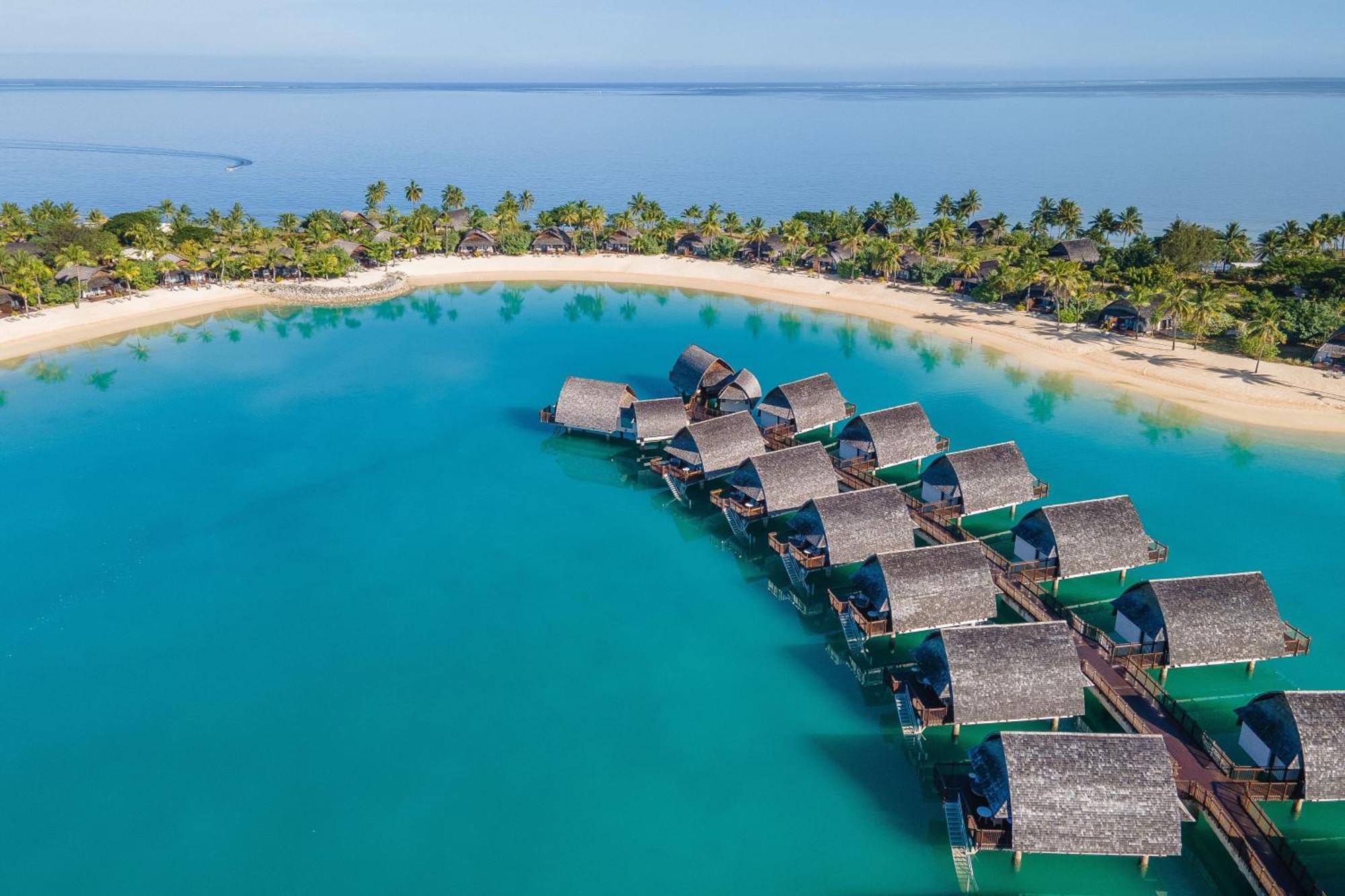 Fiji Marriott Resort Momi Bay Luaran gambar Aerial view of the resort